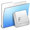  Aqua Stripped Folder Fonts 